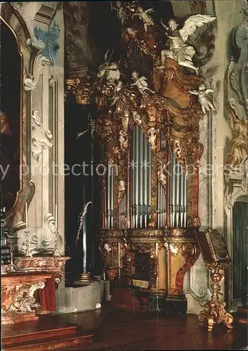 Kirchenorgel Klosterkirche Einsiedeln Kat. Musik