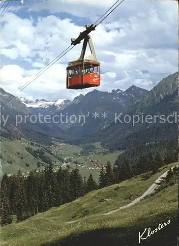 Seilbahn Klosters-Gotschnagrat Silvretta / Bahnen /