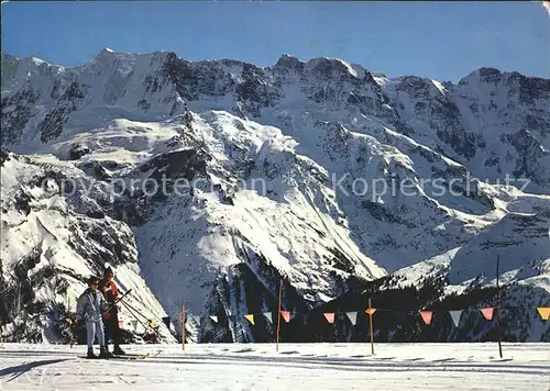 Skilift Schiltgrat Gletscherhorn Muerren Mittaghorn Kat. Bahnen