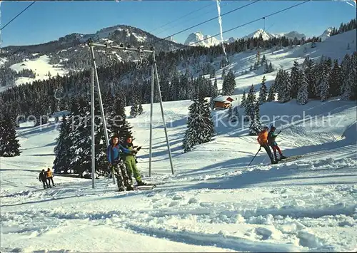 Skilift Rueschegg Selital ob Riffenmatt  Kat. Bahnen