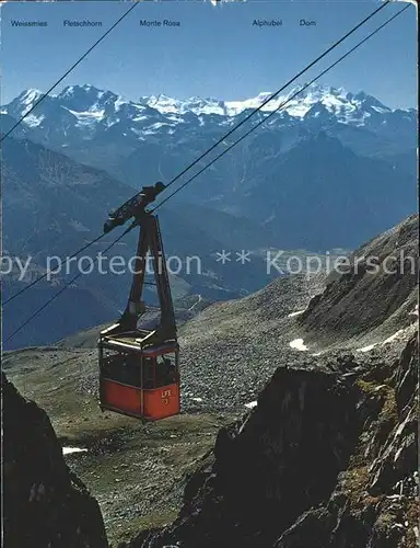 Seilbahn Fiesch-Eggishorn  / Bahnen /