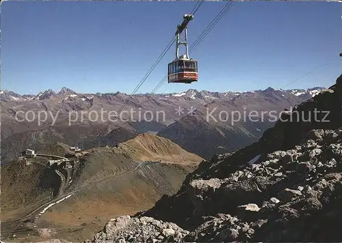 Seilbahn Parsenn-Weissfluhgipfel Plattenhoerner Piz Linard  / Bahnen /