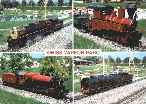 Lokomotive Swiss Vapeur Parc Le Bouveret Kat. Eisenbahn