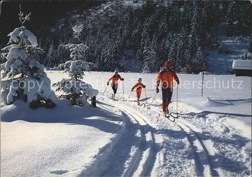 Ski Langlauf Skiwandern Piste de fond et de rendonnee Kat. Sport