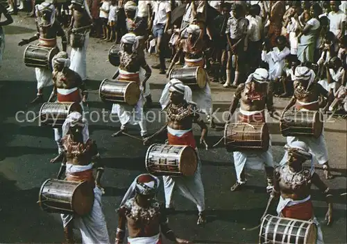 Trommler Kandyan Drummers Sri Lanka  Kat. Musik