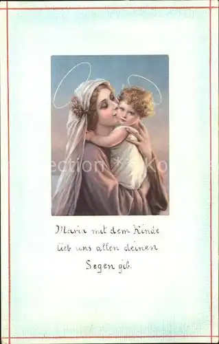 Religion Maria mit Kind  Kat. Religion