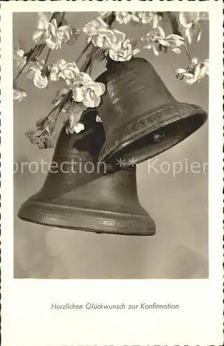 Foto Amag Nr. 70472 Kirchenglocken Blumen  Kat. Fotografie