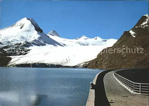 Gletscher Griesgletscher Gries Stausee Nufenenpass  Kat. Berge
