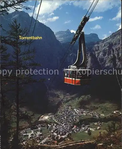 Seilbahn Leukerbad-Torrent Gemmi Steghorn / Bahnen /