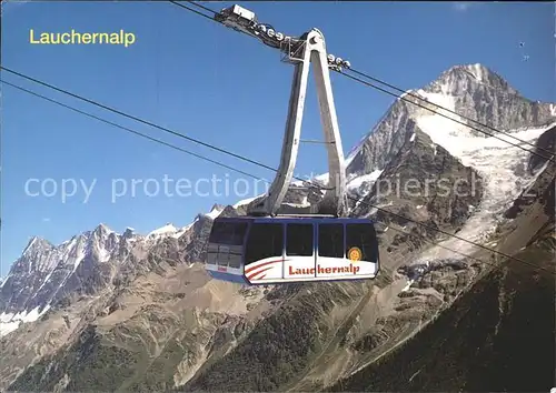 Seilbahn Wiler-Lauchernalp Loetschental Bietschhorn / Bahnen /