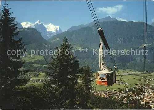 Seilbahn Meiringen-Reuti Wetterhorngruppe / Bahnen /