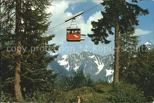 Seilbahn Kandersteg-Stock Elwertaetsch-Sackhorn-Hockenhorn / Bahnen /