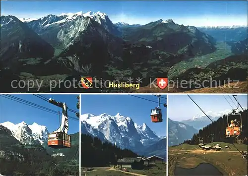 Seilbahn Meiringen-Hasliberg Haslital / Bahnen /