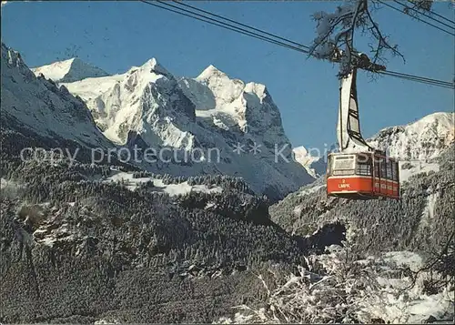 Seilbahn Meiringen-Reuti Hasliberg Wetterhorngruppe / Bahnen /