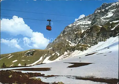 Seilbahn Saentis Schwaegalp / Bahnen /