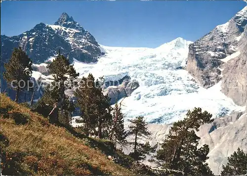 Gletscher Rosenlaui Dossenhorn Rosenhorn Kat. Berge