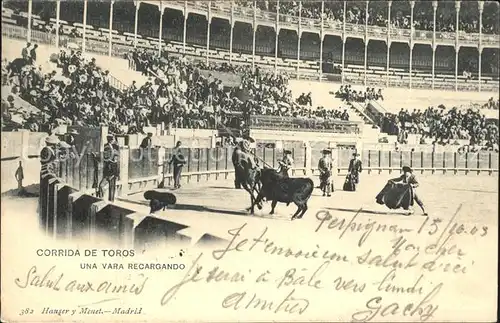 Stierkampf Corrida de Toros vara recargando Kat. Sport