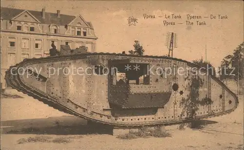 Schiffe Tanker Ypres Ypern Tank Kat. Schiffe