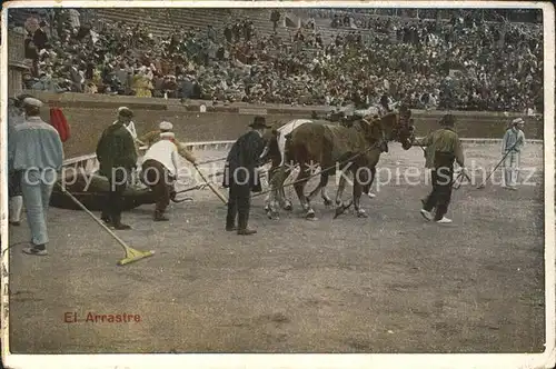 Pferde Spanien El Arrastre  Kat. Tiere