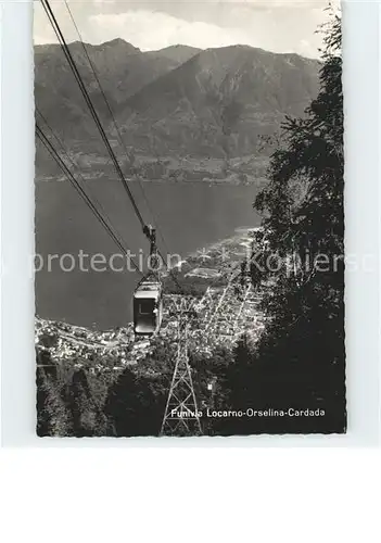 Seilbahn Funivia Locarno-Orselina-Cardada / Bahnen /