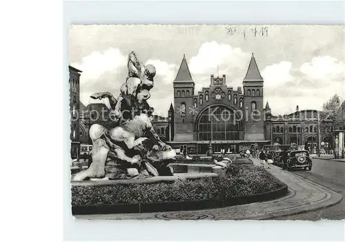 Bahnhof Hamburg Altona Stuhlmannbrunnen  Kat. Eisenbahn