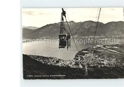 Seilbahn Locarno Funivia Orselina-Cardada / Bahnen /