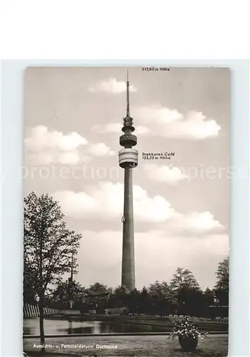 Funkturm Fernmeldeturm Dortmund Kat. Bruecken