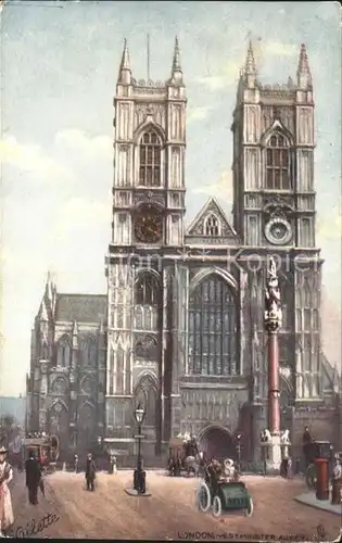 Verlag Tucks Oilette Nr. 7227 Westminster Abbey London  Kat. Verlage