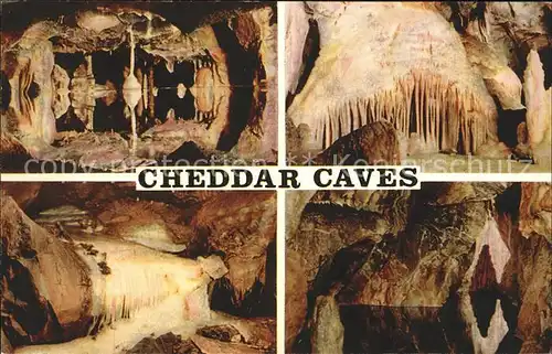 Hoehlen Caves Grottes Cheddar Caves  Kat. Berge