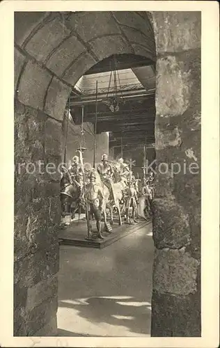 Rittertum Mittelalter White Tower Horse Armoury Tower of London Kat. Militaria