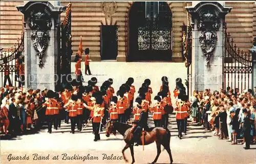 Leibgarde Wache Guards Band Buckingham Palace Gardemusik Kat. Polizei