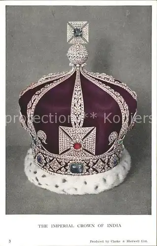 Krone Koenigshaeuser Imperial Crown of India  Kat. Koenigshaeuser