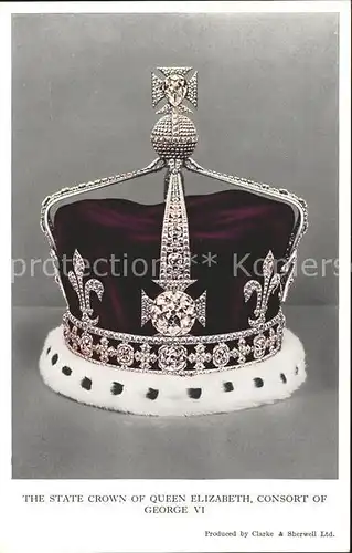 Krone Koenigshaeuser State Crown of Queen Elizabeth  Kat. Koenigshaeuser