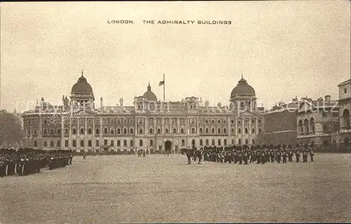 Leibgarde Wache Admiralty Buildings London  Kat. Polizei