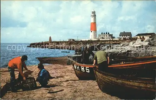 Leuchtturm Lighthouse Portland Bill Fischer Kat. Gebaeude