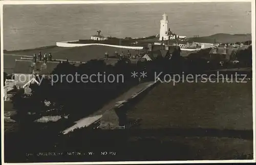 Leuchtturm Lighthouse Undercliff Niton  Kat. Gebaeude