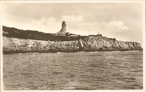 Leuchtturm Lighthouse St. Catherines Point  Kat. Gebaeude