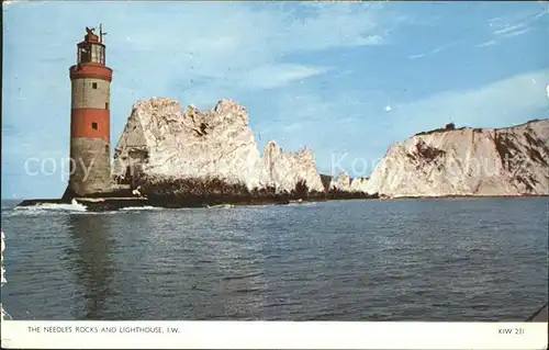 Leuchtturm Lighthouse Needles Rocks  Kat. Gebaeude