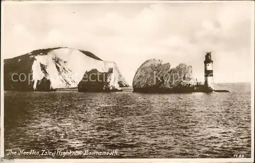 Leuchtturm Lighthouse Needles Isle of Wight  Kat. Gebaeude