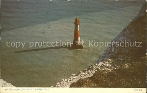 Leuchtturm Lighthouse Eastbourne Beachy Head  Kat. Gebaeude