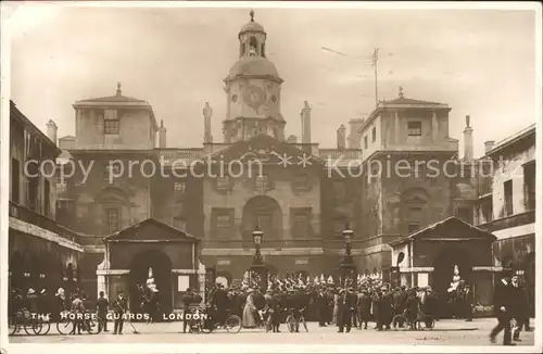 Leibgarde Wache Horse Guards London Kat. Polizei