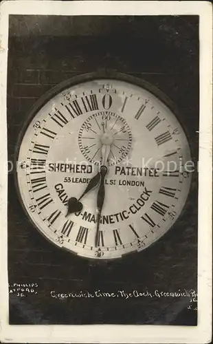 Uhren Greenwich The Clock  Kat. Technik