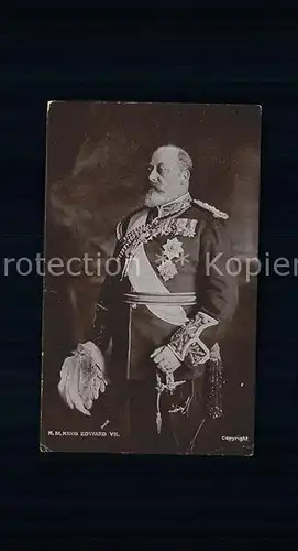 Adel England King Edward VII Orden  Kat. Koenigshaeuser