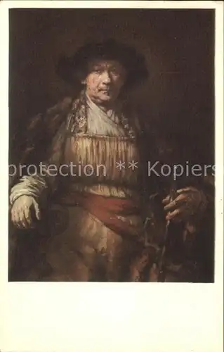 Rembrandt Portrait of Himself  Kat. Persoenlichkeiten