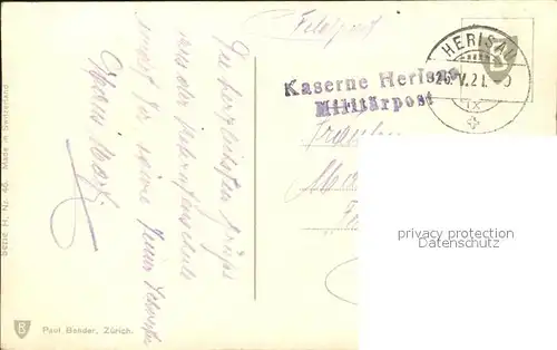 Blumen Margeriten Stempel Kaserne Herisau Kat. Pflanzen