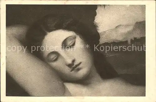 Verlag Ackermann Kuenstlerpostkarte Nr. 2740 Giorgione Venus  Kat. Verlage