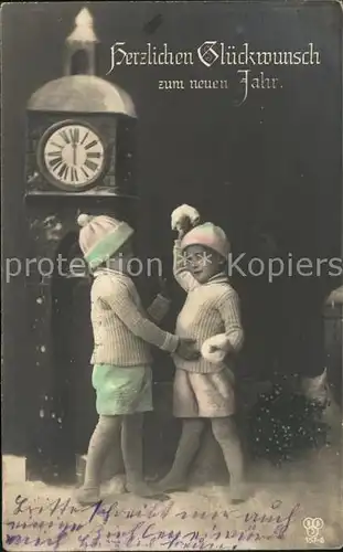 Uhren Kinder Wintermode Neujahr  Kat. Technik