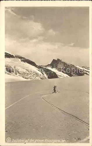 Skifahren Aletschgletscher  Kat. Sport