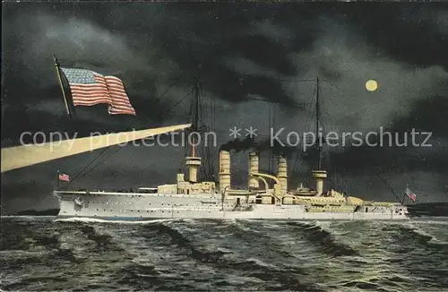 Marine Vereinigte Staaten von Amerika Fahne  Kat. Schiffe