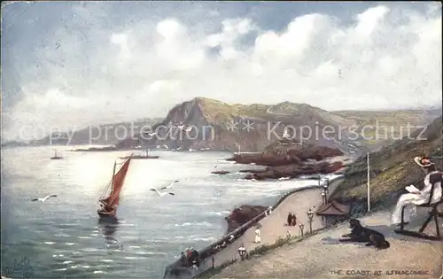 Verlag Tucks Oilette Nr. 7370 The Coast at Ilfracombe  Kat. Verlage